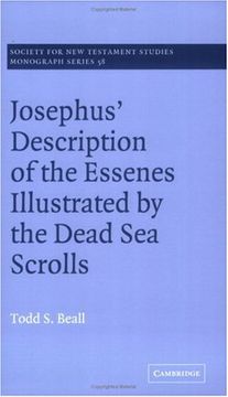 portada Josephus' Description of the Essenes Illustrated by the Dead sea Scrolls Paperback (Society for new Testament Studies Monograph Series) (en Inglés)