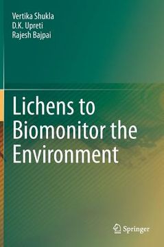 portada Lichens to Biomonitor the Environment (en Inglés)