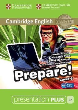 portada Cambridge English Prepare! Level 6 Presentation Plus Dvd-Rom (en Inglés)