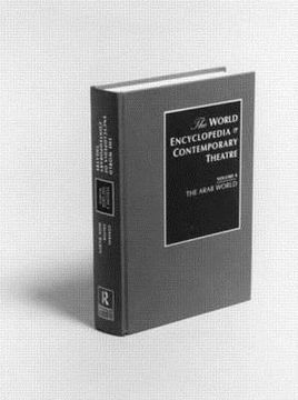 portada world encyclopedia of contemporary theatre volume 4: the arab world (en Inglés)