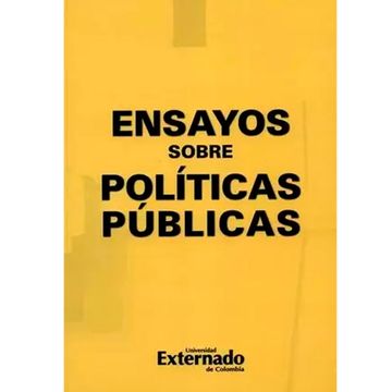 portada Ensayos Sobre Politicas Publicas