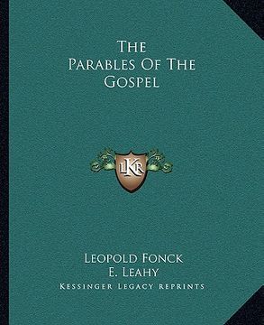 portada the parables of the gospel (en Inglés)