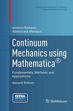 portada Continuum Mechanics Using Mathematica(r): Fundamentals, Methods, and Applications (en Inglés)
