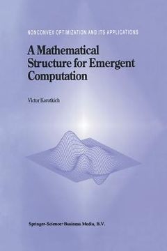 portada A Mathematical Structure for Emergent Computation (en Inglés)