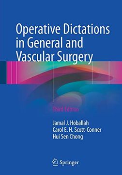 portada Operative Dictations in General and Vascular Surgery (en Inglés)