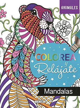 portada Colorea y Relájate - Mandalas Animales