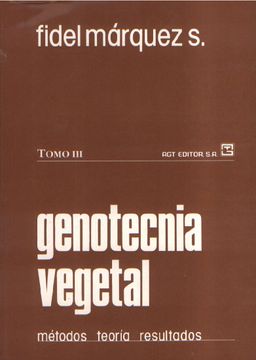 portada Genotecnia Vegetal III (Spanish Edition)