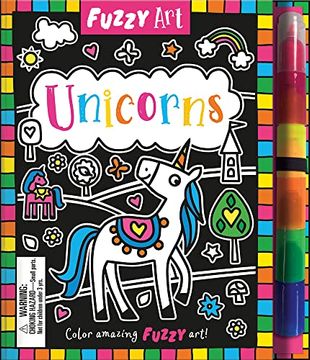 portada Fuzzy art Unicorns (en Inglés)