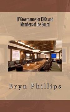portada it governance for ceos and members of the board (en Inglés)