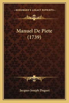portada Manuel De Piete (1739) (en Francés)