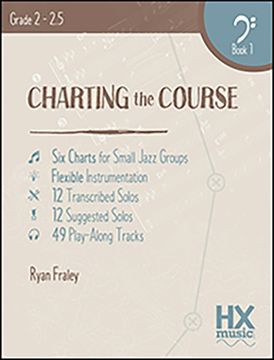 portada Charting the Course, Bass Clef Book 1 (en Inglés)