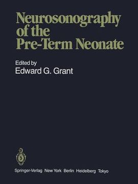 portada neurosonography of the pre-term neonate (in English)