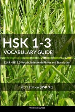 portada HSK 1-3 Vocabulary Guide: 2245 HSK 3.0 Vocabularies with Pinyin and Translation