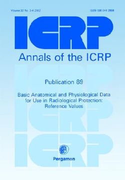 portada icrp publication 89: basic anatomical and physiological data for use in radiological protection: reference values (en Inglés)