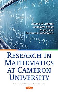 portada Research in Mathematics at Cameron University