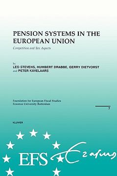 portada european fiscal studies: pension systems in the european union: competition and tax aspects (in English)