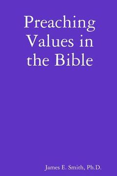 portada Preaching Values in the Bible (en Inglés)