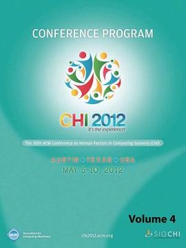 portada CHI 2012 The 30th ACM Conference on Human Factors in Computing Systems V4 (en Inglés)