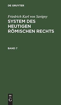 portada System des Heutigen rã Â¶Mischen Rechts (German Edition) [Hardcover ] (en Alemán)