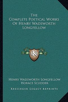 portada the complete poetical works of henry wadsworth longfellow (en Inglés)