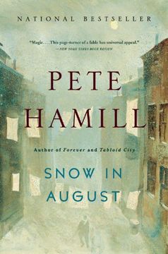 portada Snow in August: A Novel (in English)