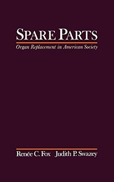 portada Spare Parts: Organ Replacement in American Society (in English)