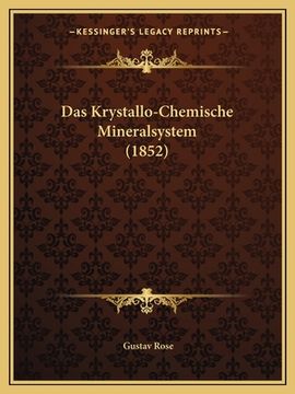 portada Das Krystallo-Chemische Mineralsystem (1852) (en Alemán)
