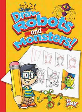 portada Draw Robots and Monsters! (en Inglés)