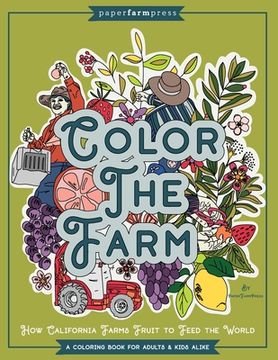 portada Color The Farm (en Inglés)