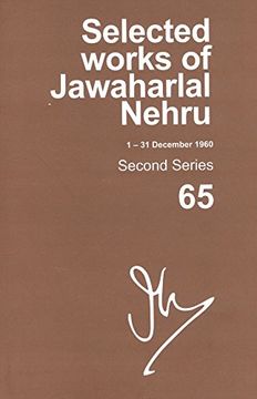 portada Selected Works of Jawaharlal Nehru, Second Series, Volume 65: (1 Dec-31 dec 1960) 