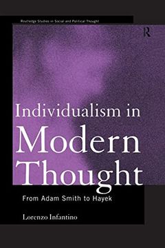 portada Individualism in Modern Thought (Routledge Studies in Social and Political Thought) (in English)