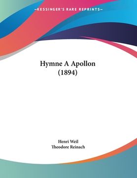 portada Hymne A Apollon (1894) (in French)