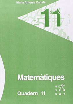 portada Matematiques, Educacio Primaria. Quadern 11 (en Catalá)