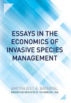 portada Essays in the Economics of Invasive Species Management