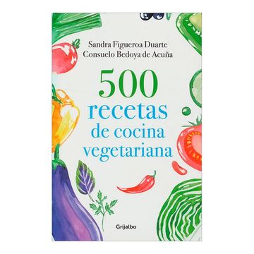 portada 500 recetas de cocina vegetariana