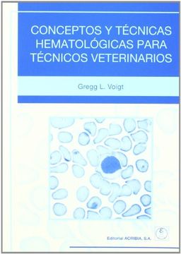 portada Conceptos y Tecnicas Hematologicas Para Tecnicos Veterinarios