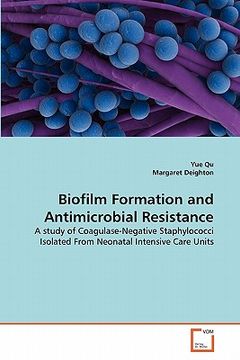 portada biofilm formation and antimicrobial resistance (en Inglés)