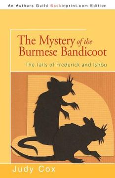portada the mystery of the burmese bandicoot (in English)
