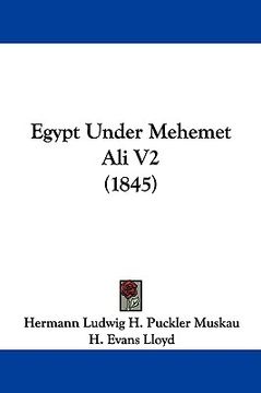 portada egypt under mehemet ali v2 (1845) (en Inglés)