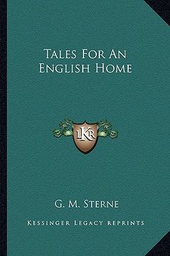 portada tales for an english home (en Inglés)