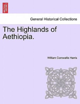 portada the highlands of aethiopia. (en Inglés)