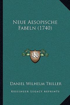 portada Neue Aesopische Fabeln (1740) (en Alemán)