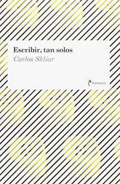 portada Escribir, tan Solos (in Spanish)
