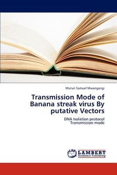 portada transmission mode of banana streak virus by putative vectors (in English)