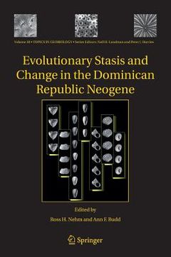 portada Evolutionary Stasis and Change in the Dominican Republic Neogene (en Inglés)