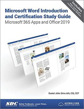 portada Microsoft Word Introduction and Certification Study Guide: Microsoft 365 Apps and Office 2019 (en Inglés)