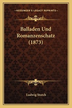 portada Balladen Und Romanzenschatz (1873) (en Alemán)