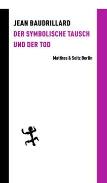 portada Der Symbolische Tausch und der tod (en Alemán)