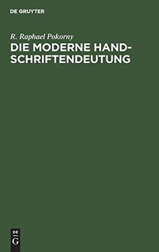 portada Die Moderne Handschriftendeutung (en Alemán)