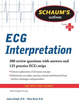 portada Schaum's Outline of ecg Interpretation (Schaum's Outlines) (en Inglés)
